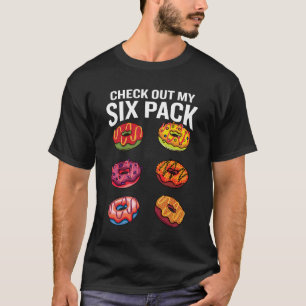 Découvrez Mon T-shirt Soft Funny Donut Fitness Six
