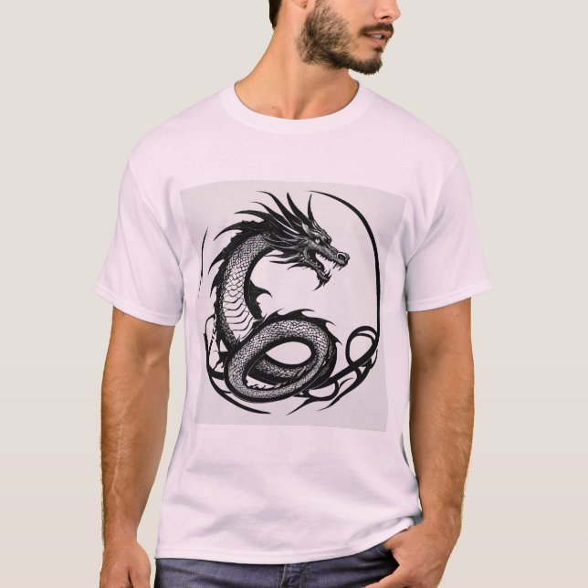 Découvrez votre style avec notre T-shirt Dragon (Devant)