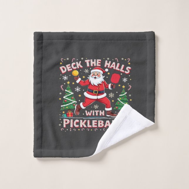 Découvrir Les Halls Avec Des Pickleballs (Gant de toilette)