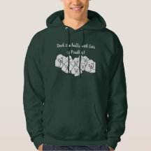 Découvrir les halls avec Poodles unisex sweat - sh