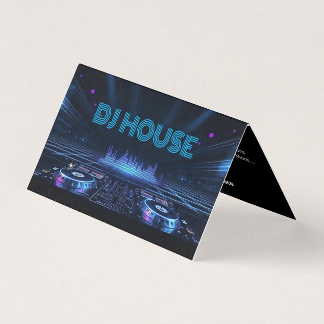 Deejay DJs Mixant Musique Événement Musical Modern (Front)