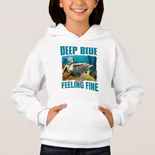 Deep Blue et en pleine forme Sirène et Dauphin (Devant)