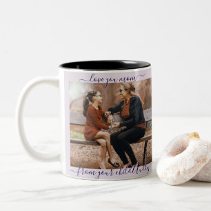 Deep Purple Violets Mère's Day Mug