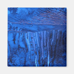 "Deep Water #2" Abstract Art Magnet