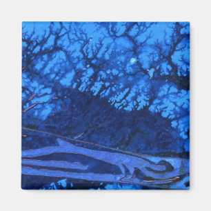 "Deep Water #3" Magnet d'art Abstrait