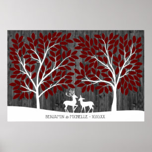 Deer - 200 Signature Livre d'or Alternative