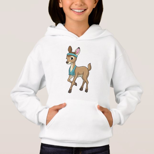 Deer at Fitness with Towel (Devant)
