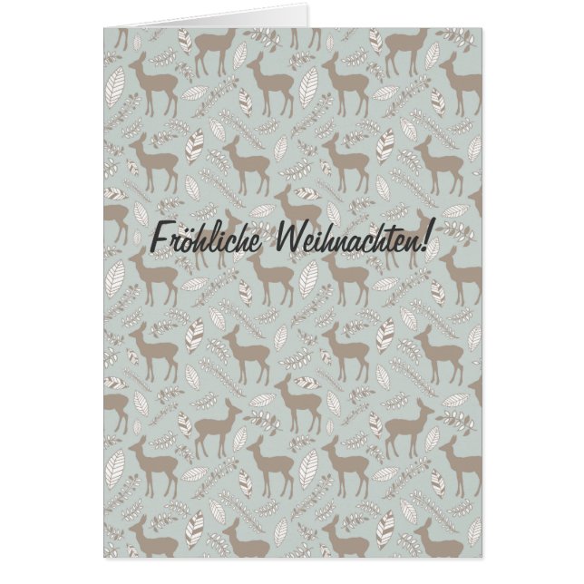 Deer, Fröhliche Weihnachten ! (Devant)