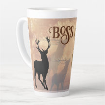 Deer Hunter Antlers Nom Modèle Mug