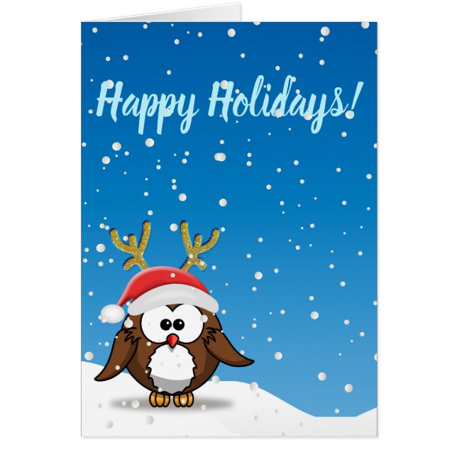 Deer Père Noël Owl (Devant)