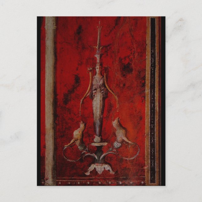 Déesse ancienne ~ Carte postale (Devant)