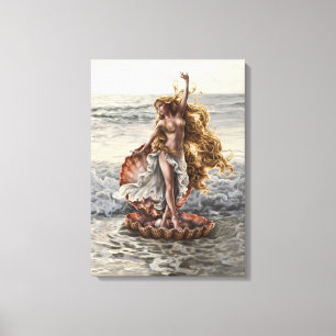 Déesse Aphrodite toile étirée Imprimer