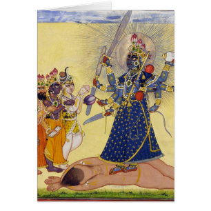 Déesse Bhadrakali adoré par les dieux 1675