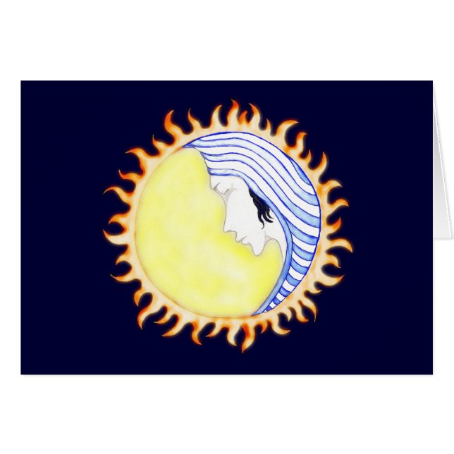 Déesse de la lune (Devant horizontal)