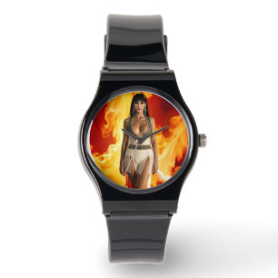 Déesse du fournaise montre