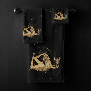 Déesse du Zodiaque   Astrologie Cosmologique Gold 