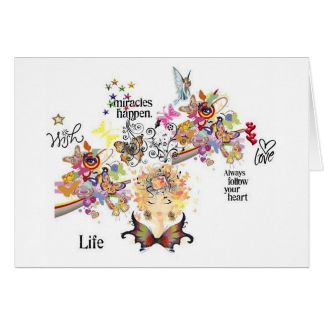 Déesse enchanteresse magique (Devant horizontal)