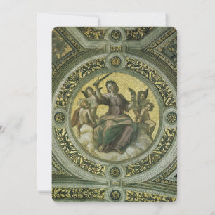 Déesse romaine Justice avec les anges par Raphael