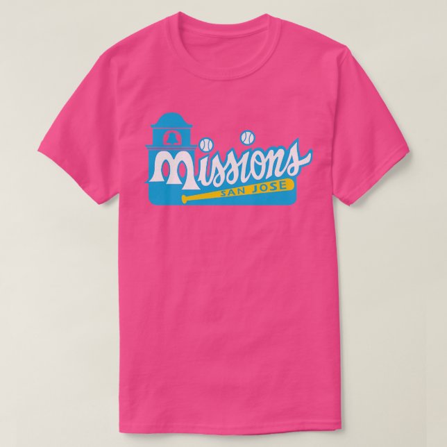 Défaut San Jose Missions Baseball TShirt (Design devant)