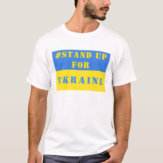 Défendre La Liberté Des T-shirts Ukrainiens (Devant)