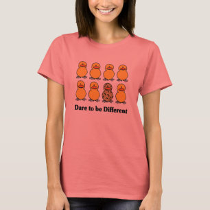 Défi à être T-shirt différent