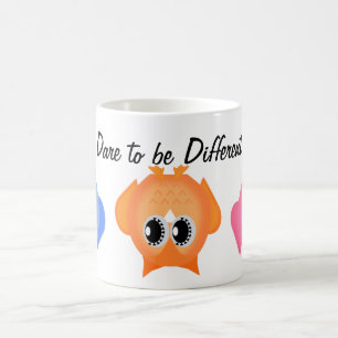 Défi à être tasse différente de hiboux de hué