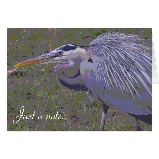 Défi Great Blue Heron (Devant Horizontal)