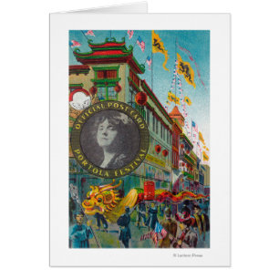 Défilé de Chinatown pour le festival de Portola