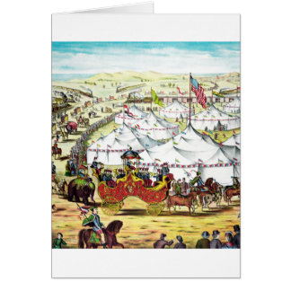 Défilé vintage de cirque