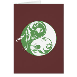 Défilement Yin & Yang (vert)