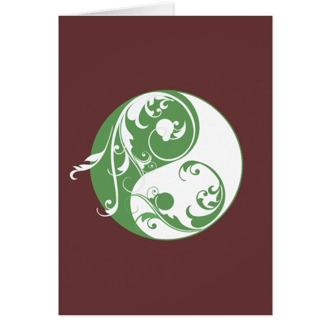 Défilement Yin & Yang (vert) (Devant)