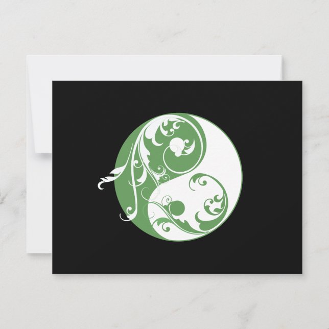 Défilement Yin & Yang (vert) (Devant)