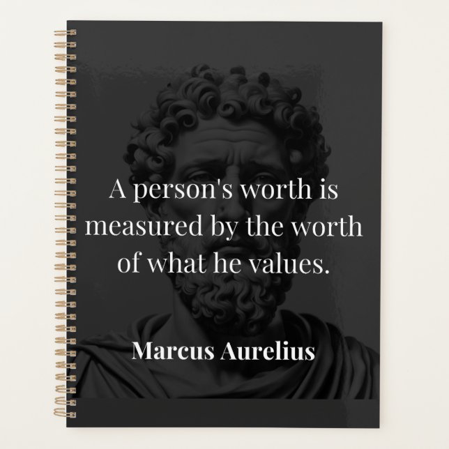 Définir une valeur : Marcus Aurelius sur les valeu (Devant)