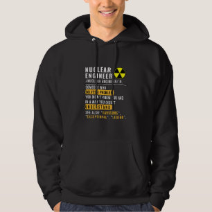 Définition de l'ingénieur nucléaire drôle sweat à