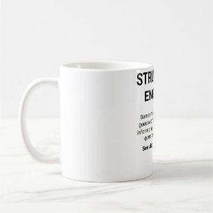 Définition de l'ingénieur structurel Noun Mug