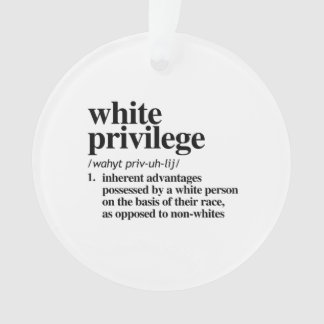 Définition de privilège blanc