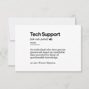 Définition de support technique amusante   Bureau 
