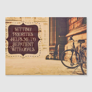 Définition des priorités