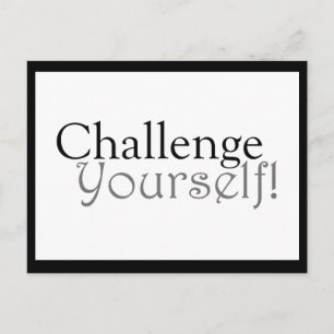 Défis-Toi ! - Carte postale motivante