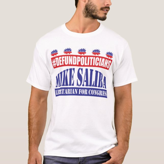 #DefundPoliticans Uni T-Shirt  (Devant)