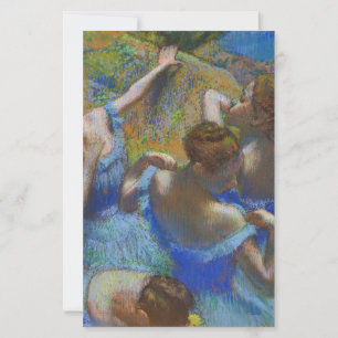 Degas Danseuses Bleues Pastel Chef-d'œuvre d'Art