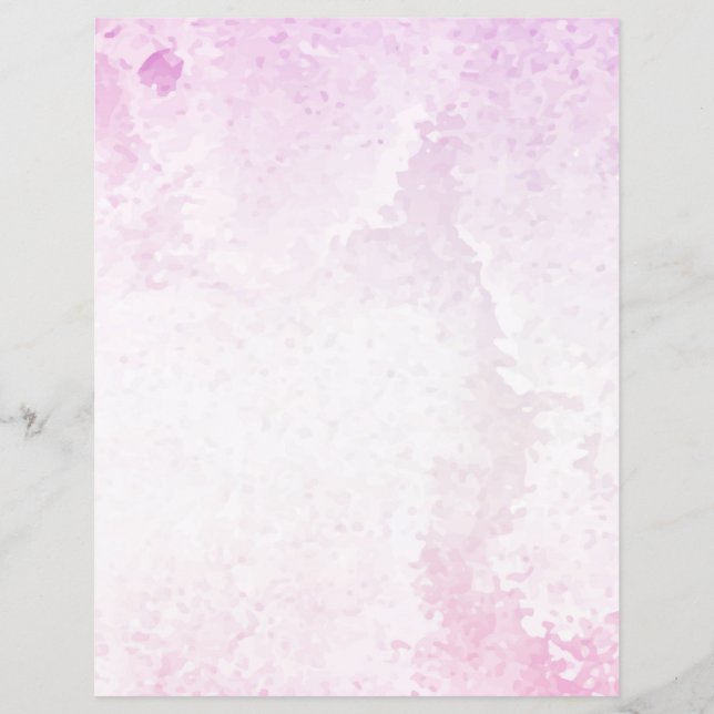 Dégradé aquarelle rose grunge pastel doux  (Devant)