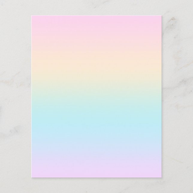 dégradé de couleur pastel (Devant)