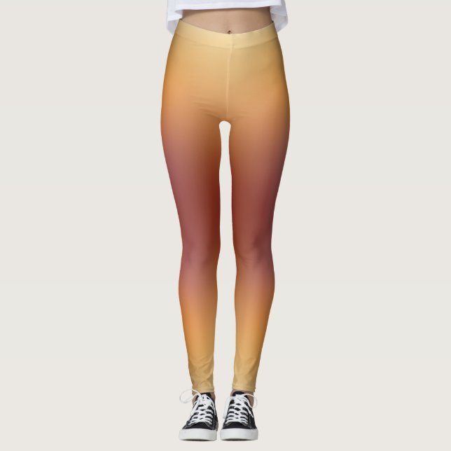 dégradé de forme libre sur legging extra small (Devant)