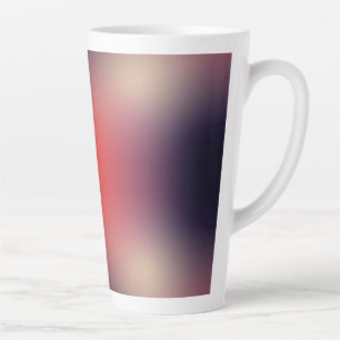 dégradé de forme libre sur mug à latte