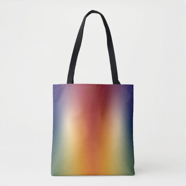 dégradé de forme libre sur sac fourre-tout (Devant)