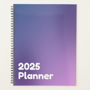 Dégradé minimal violet 2025