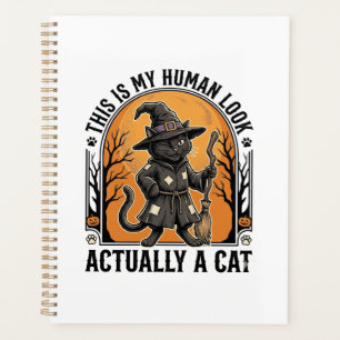 Déguisement de chat Halloween drôle vintage sorciè
