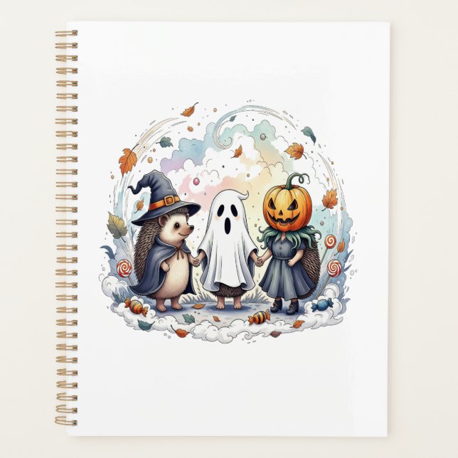 Déguisement de hérissons mignons d'Halloween (Devant)