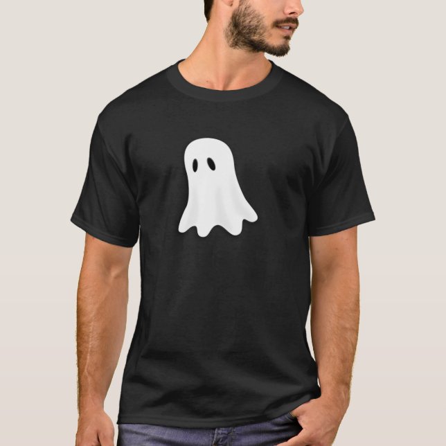 Déguisement pullover fantôme amical Halloween  (Devant)